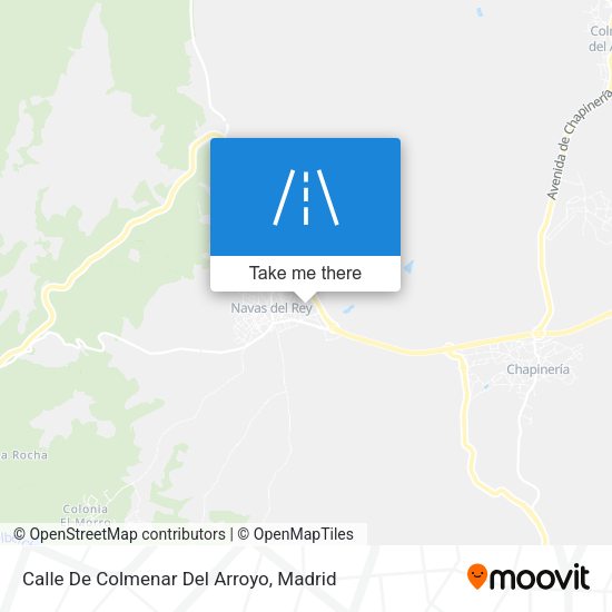 Calle De Colmenar Del Arroyo map