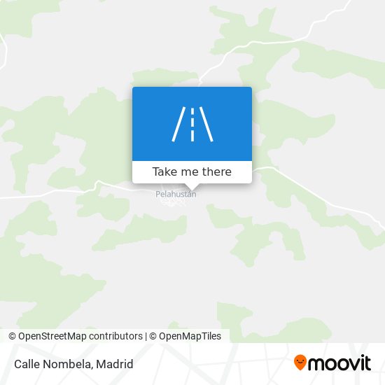 Calle Nombela map