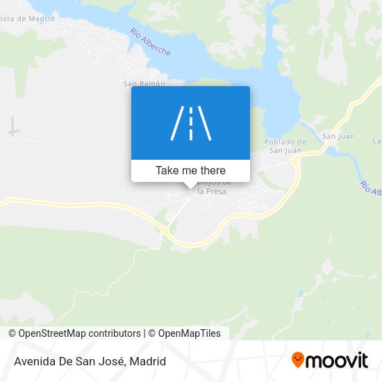 Avenida De San José map