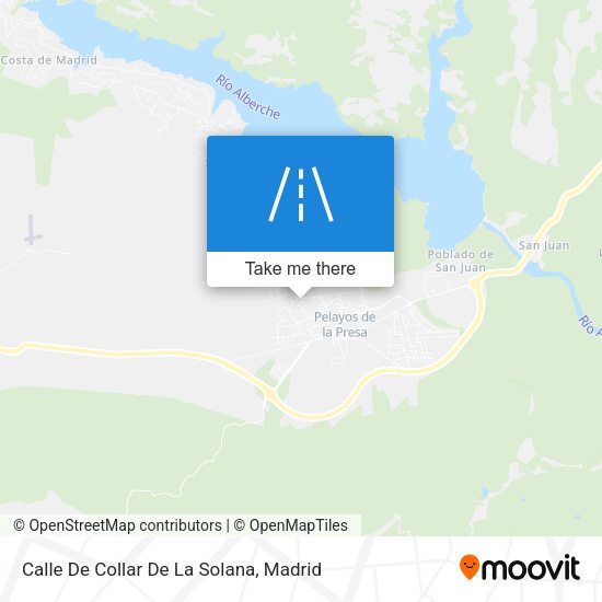 Calle De Collar De La Solana map