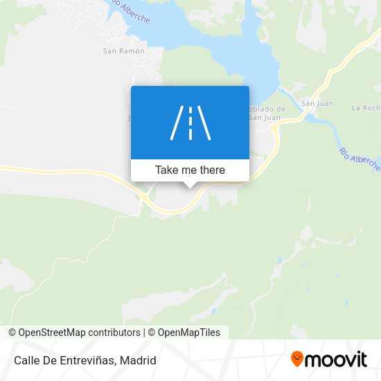 Calle De Entreviñas map