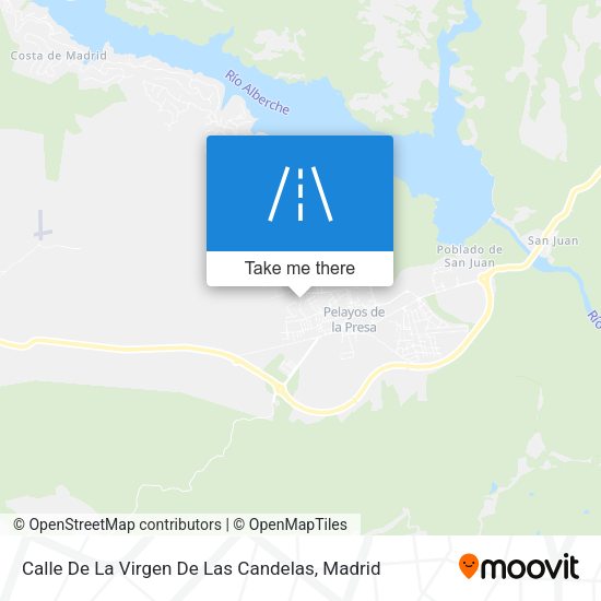 Calle De La Virgen De Las Candelas map