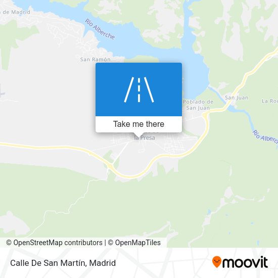 Calle De San Martín map