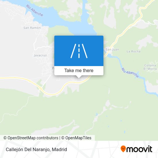 Callejón Del Naranjo map