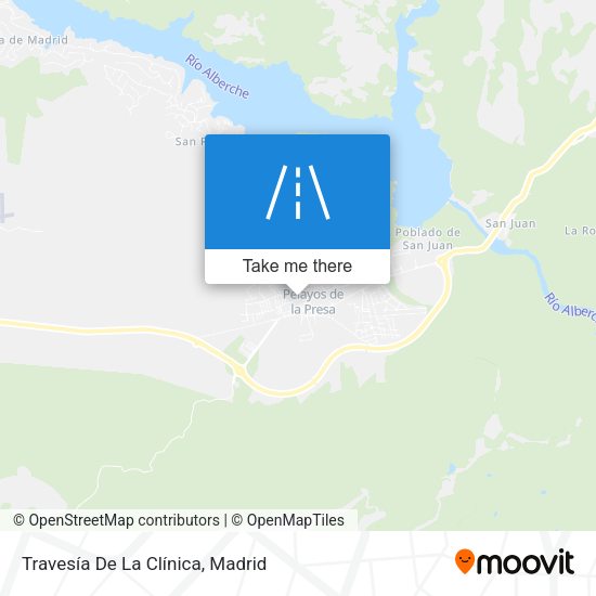 Travesía De La Clínica map