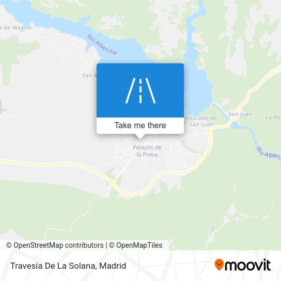 Travesía De La Solana map