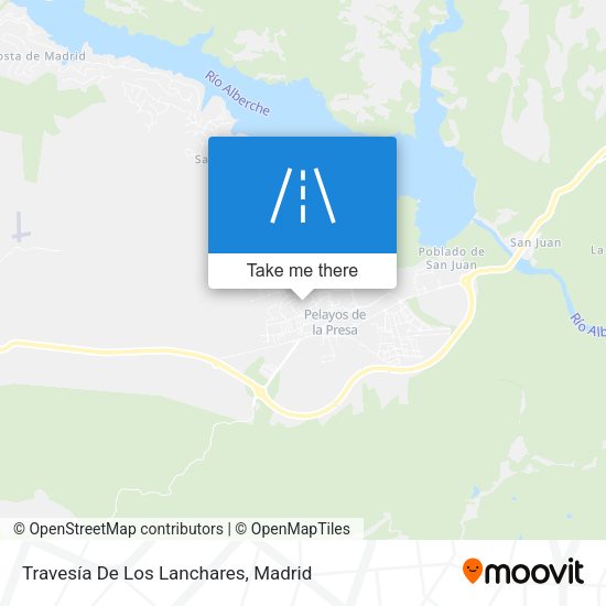 Travesía De Los Lanchares map