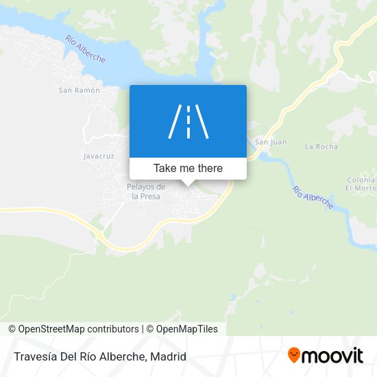 Travesía Del Río Alberche map