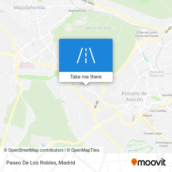 Paseo De Los Robles map