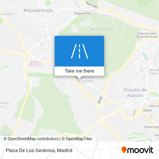 Plaza De Los Geránios map