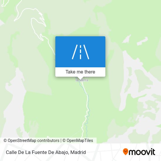 Calle De La Fuente De Abajo map
