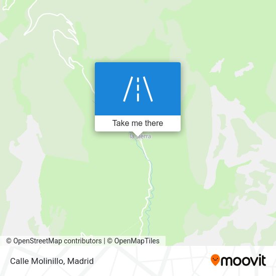 Calle Molinillo map