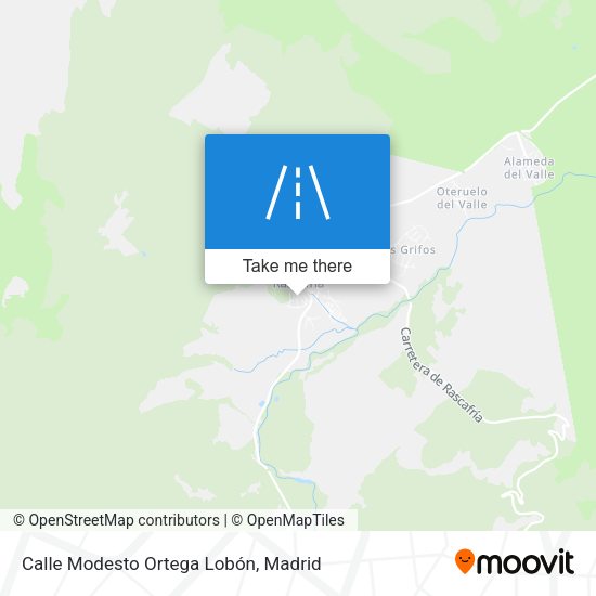 Calle Modesto Ortega Lobón map