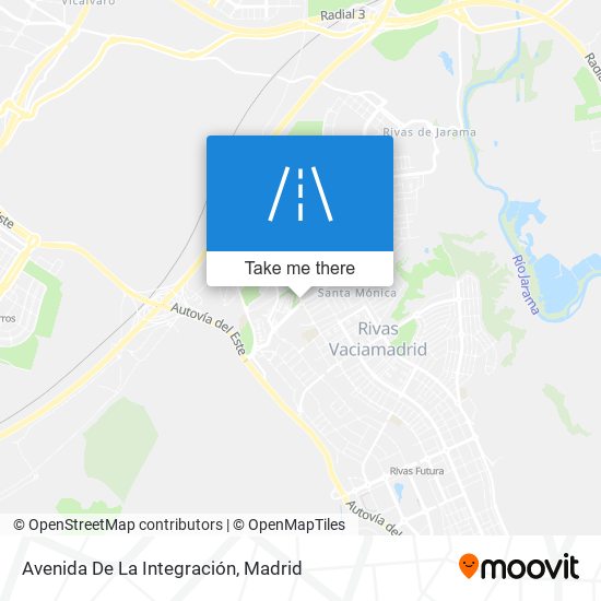 Avenida De La Integración map