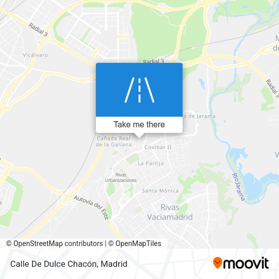 Calle De Dulce Chacón map