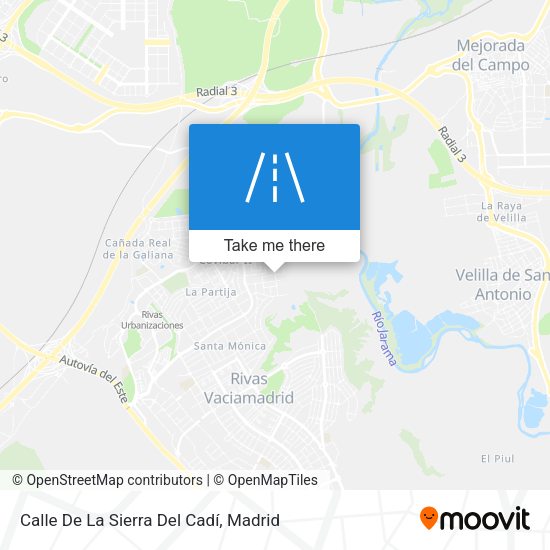 Calle De La Sierra Del Cadí map