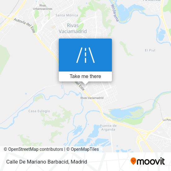 Calle De Mariano Barbacid map
