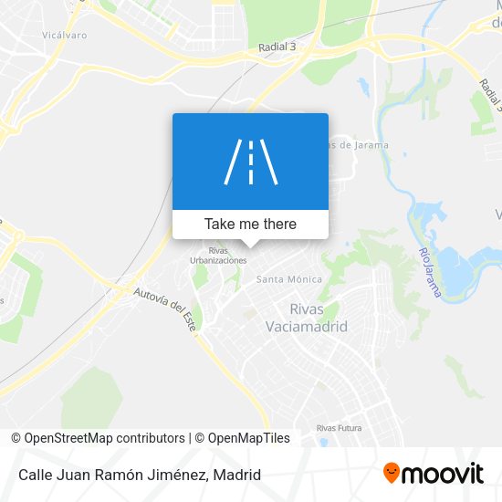 Calle Juan Ramón Jiménez map
