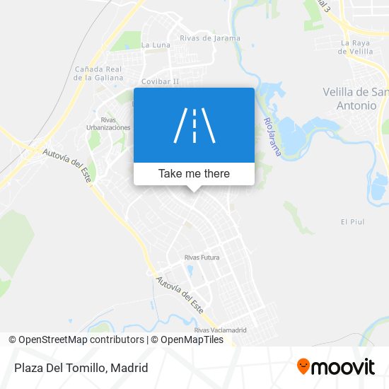 mapa Plaza Del Tomillo