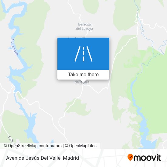 Avenida Jesús Del Valle map