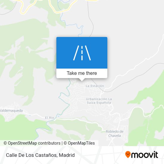 Calle De Los Castaños map