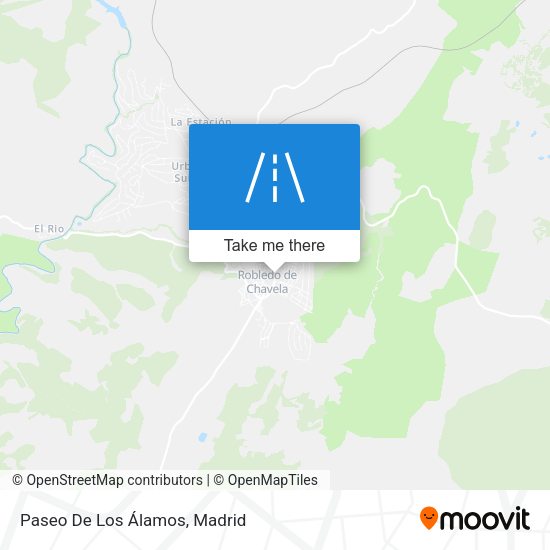 Paseo De Los Álamos map