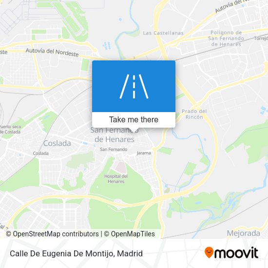 Calle De Eugenia De Montijo map