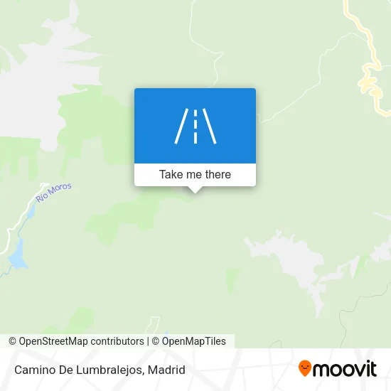 Camino De Lumbralejos map