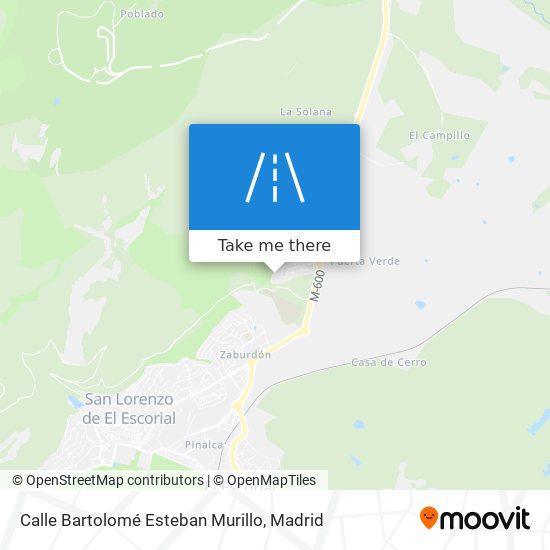 Calle Bartolomé Esteban Murillo map