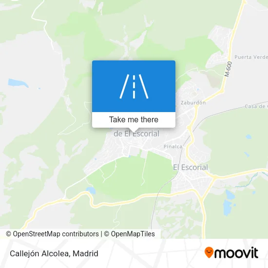 Callejón Alcolea map