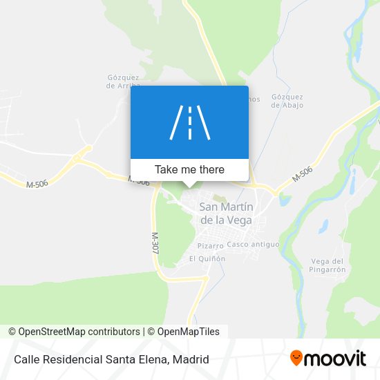 Calle Residencial Santa Elena map