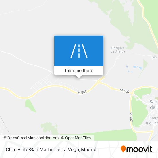 Ctra. Pinto-San Martín De La Vega map