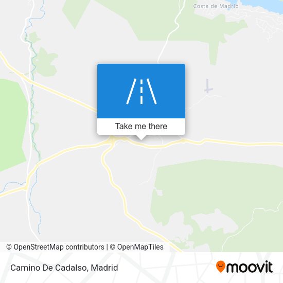 Camino De Cadalso map