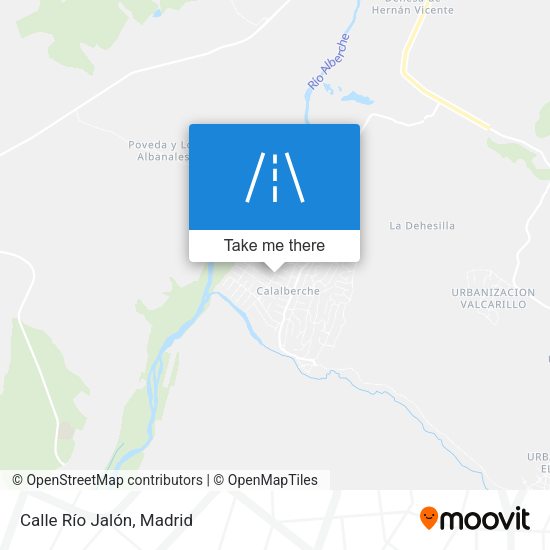Calle Río Jalón map