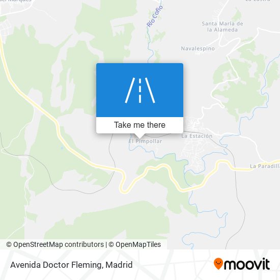 Avenida Doctor Fleming map