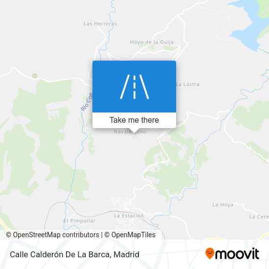 Calle Calderón De La Barca map