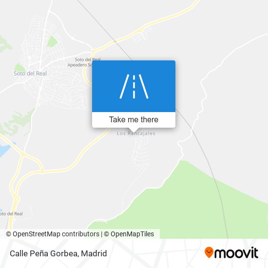 Calle Peña Gorbea map