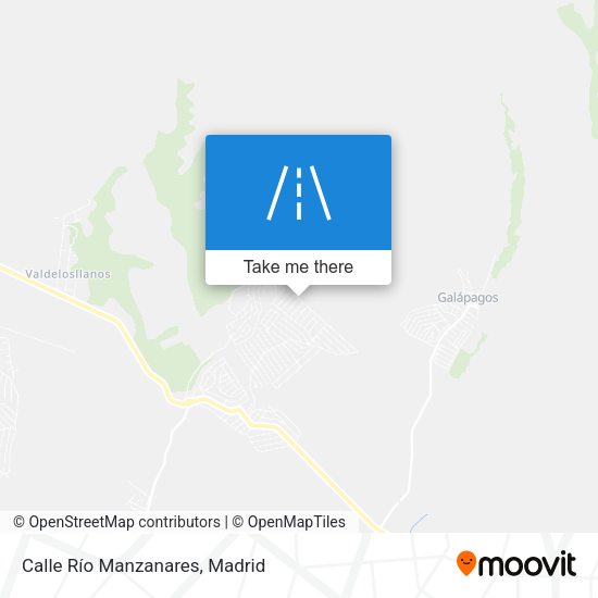 Calle Río Manzanares map