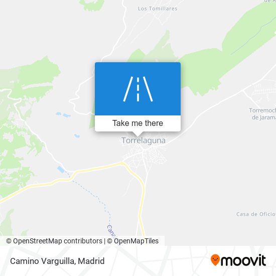 Camino Varguilla map