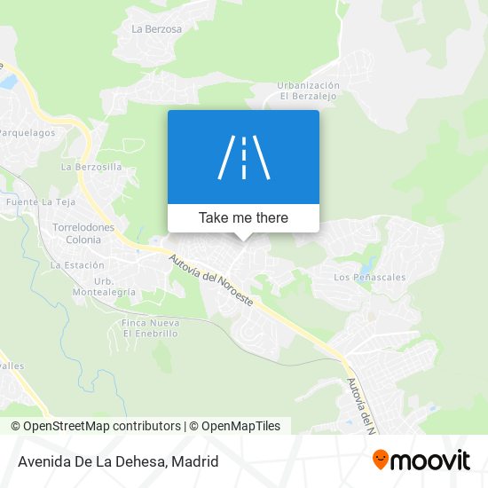 Avenida De La Dehesa map