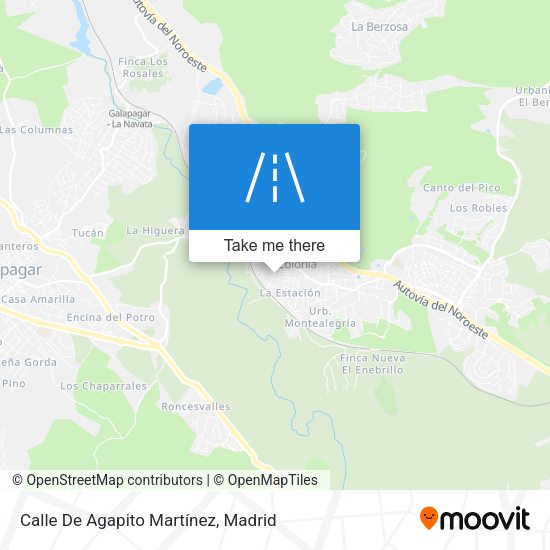 Calle De Agapito Martínez map