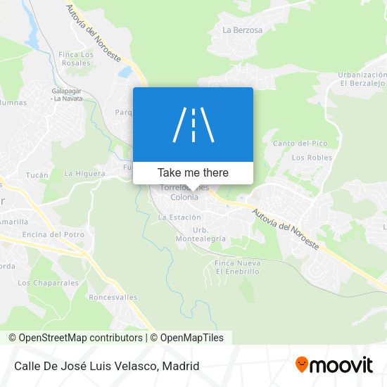 Calle De José Luis Velasco map