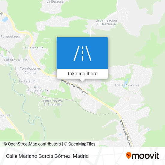 Calle Mariano García Gómez map