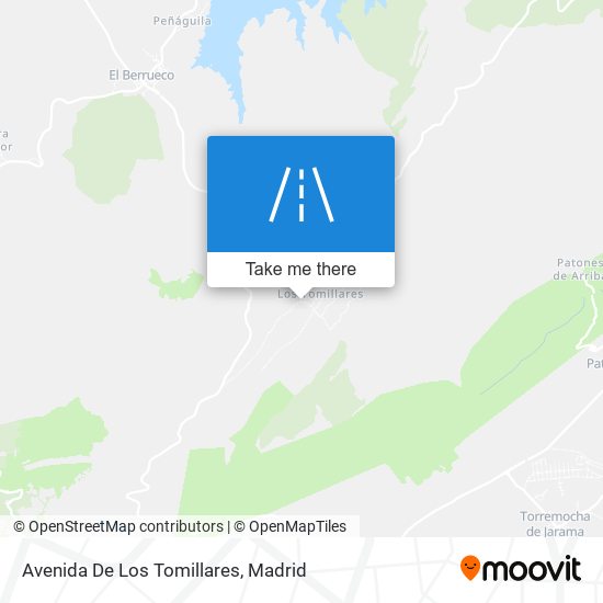 Avenida De Los Tomillares map