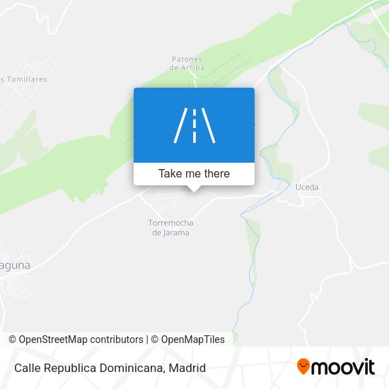 Calle Republica Dominicana map