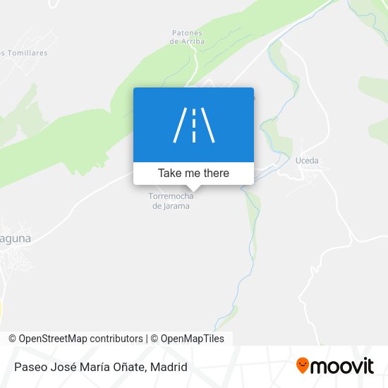 Paseo José María Oñate map
