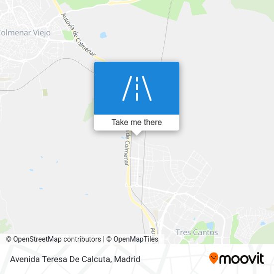 Avenida Teresa De Calcuta map