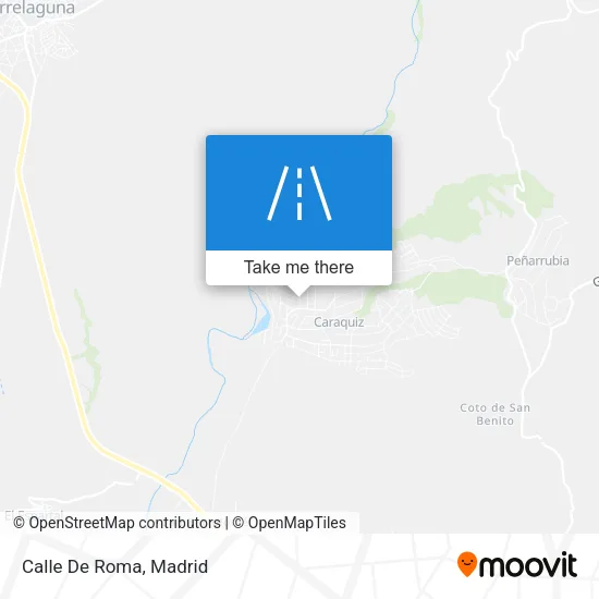 Calle De Roma map