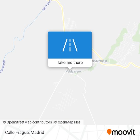 Calle Fragua map