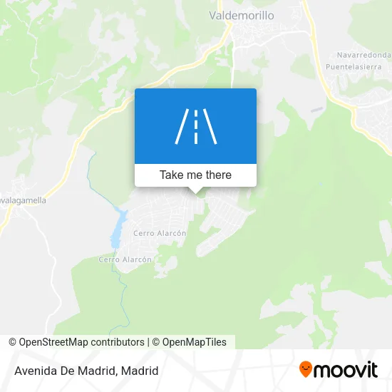Avenida De Madrid map